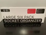 Socket Organizers - 6 SAE & Metric Tray Socket Holder BRAND NEW B&C Home Goods
