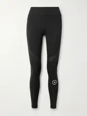 [adidas by Stella McCartney] adidas by Stella McCartney - Truepace Cold.rdy Stretch Recycled Leggings - Black - xx small xx small Black