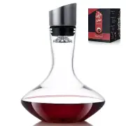 Wine Decanter,Red Wine Carafe,Decanter with Built-in Aerator Pourer, 100% Han...