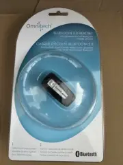 Sealed Omnitech Bluetooth 2.0 Smartphone Cell Headset Ear Hook Design NIP