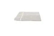 Ramesses 800GSM 50% Bamboo 50% Egyptian Cotton Bath Mat 50 x 76 cm Linen