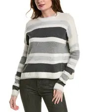 Splendid Maura Stripe Wool-Blend Sweater