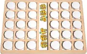 Flipping Memory Game - Wooden Memory Chess Game - Matching Wooden Educational Toy Puzzle Strategy Gathering Activity for Children