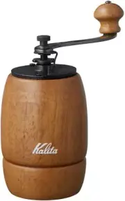 Kalita Kalita Coffee Mill Hand Grinder Brown KH-9 Brown 9.7 x 9.7 x 16.5 cm #1