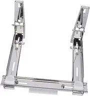 Cabilock Microwave Oven Rack Oven Shelf Wall Storage Rack Retractable Thickened Stainless Steel