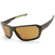 Under Armour Recon Matte Dark Green/Brown Polarised Men's Sunglasses DLD-6A
