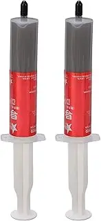 2Pcs Thermal Paste, Silicone Grease Compound Syringe Design Accessory PC Thermal Paste,PTM 7950 CPU Thermal Paste Thermal Compound for All Coolers, CPU, GPU, IC Processor