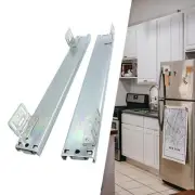 2Pcs 14 inch Drawer Slides Side Mount Ball Bearing Slides for Sliding Shelf