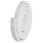 Weather Stripping Door Seal Strip, 1 Roll 1 Inch x 1/2 Inch x 10 Ft White