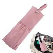 Flat Iron and Curling Wand Holder, Curling Heat Resistant Bag, Hangable Flat Iron Holder, Heat Resistant Storage Bag for , Daily Life Hair Dryer Helps
