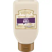 Heinz Seriously Good Mayo Garlic Aioli Flavoured Mayonnaise 295mL