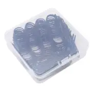 66pcs Metal Pen Clips For Student Paperclip Pen Holder For Notebook Home(Black)