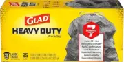 Glad ForceFlex Garbage Bags, Multipurpose Garbage Bags with Stretchable Strength
