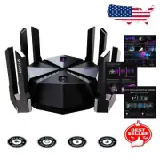 Dual-Band WiFi 6 Router with 8 Antennas - Effortless Connectivity for Gamers