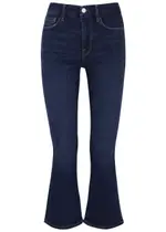 Frame Le Crop Mini Boot Jeans - Blue - W30 W30