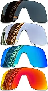 [LenzProse] 1.5MM Polarized Replacement Lenses for Oakley Sutro OO9406 Sunglasses, Anti-Scratch | Perfectly Fit