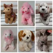 Ty Beanie Baby Dogs #6 BUYERS CHOICE New w/Tag Protector Tricks Boomer Courage