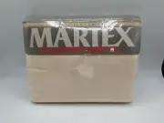 Vintage NOS Martex Full Flat Sheet White 81" x 100"