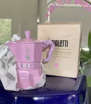 Bialetti Moka Exclusive Pink Alfonse Coffee Maker