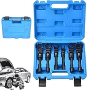 Jlobnyiun Crow's Foot Wrench Set, Torque Wrench Set | Multifunctional Goose Foot Wrench, Flexible Goose Foot Wrench Set, Goose Foot Wrench Tool Set P
