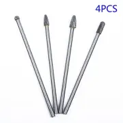 6 inch Long Reach Rotary Set Double Cut Tungsten Carbide 1/4" Tool Bits