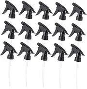 ADOCARN 15Pcs Reusable Spray Nozzle Replacement Heads for Standard Bottles Versatile Sprayer Accessory for Home Gardening and Beauty Applications