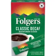 Folgers Decaf Classic Roast Coffee Singles