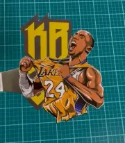 Kobe Bryant Sticker, Mamba, Basketball, NBA, Los Angeles Lakers, Sports
