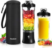 USB-C Rechargeable 20 oz Compact Electric Blender for Smoothies and Shakes