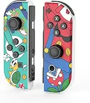 Wireless Controller Compatible with Switch/Lite/OLED, Game Pad For Switch Console, Wireless Replacement for Switch Joypad,Switch Controllers Joystick Support Dual Vibration/6 Axis Motion, Red