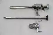 Laparoscopic Smooth Trocar Sleeve With Stopcock, Blunt Hasson Obturator 10mm