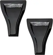 Car Air Intake Fit For Honda Civic CR-V Acura Accord 8th 9th 10th Bonnet Scoop Air Vents Engine Hood Car Exterior Parts Hood Scoops(2pcs-Glossy Black)