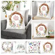 Easter Pillowcase Living Room Sofa Bedroom Decoration Leather Sofa Pillows