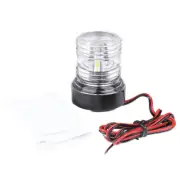 10W Marine Boat Yacht All Round 360 Degree Lamp 12V White LED Navigation Light c