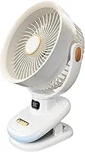 Desk Power Fan Quiet Operation Cooling, 90° Variable Tilt, 5 Speed Settings, Wall Mount Feature, Table Fan