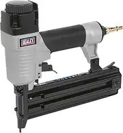 Sealey SA791 Air Nail Gun, 15mm-50mm Capacity, 286mm x 273mm x 76mm