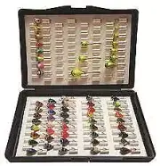YOUR BOBBER'S DOWN BUG LUGGAGE FLY BOX SMALL PLUM JIG BOX