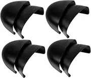 GETAJGHSD 4 Pairs Anti-Smash Safety Toe Cap Toe Cap for Work Steel Toe Inserts for Shoes Metatarsal Boot Covers Work Shoe Toe Covers Metal Toe Caps High Heel Cover Safety Shoe Toe Caps