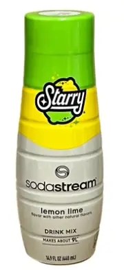 Sodastream Starry Lemon Lime Beverage Mix 14.9 oz Soda Stream