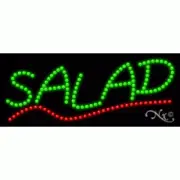 NEW “SALAD" 27x11 UNDERLINED SOLID & ANIMATED LED SIGN W/CUSTOM OPTIONS 20117