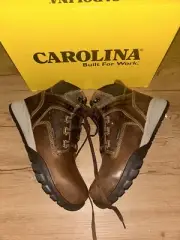 CAROLINA MENS 6” WATERPROOF COMPOSITE TOE HIKER BOOTS SIZE 9 NWB $145 BROWN