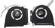 Laptop CPU GPU Cooling Fan for ASUS TUF Dash F15 FX517ZC GPU RTX3050 13NR0950P01011 13NR0950P02011(CPU GPU Fan)