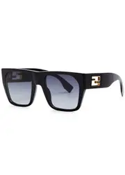 Fendi Baguette Oversized Sunglasses - Black ONE SIZE