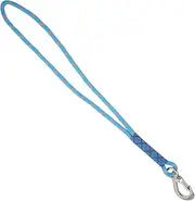 Yardwe Adjustable Heavy Duty Carabiner Strap Kit for Tree Swing and Hammock Stainless Steel Hooks Easy Installation Versatile Use for Outdoor Relaxation and Camping Blue