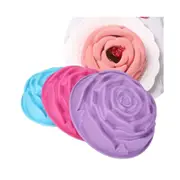 Cake Mold High Toughness Creative Shape Silicone Unique 3D Rose Flower Shape Dessert Pastry Mold DIY Baking Tools for Home Random Color