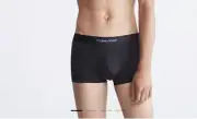 Calvin Klein Men's Underwear--TRUNK-- Black--S-- EMBOSSED ICON MICROFIBER