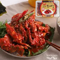 在飛比找momo購物網優惠-【韓國水協】冷凍辣醬螃蟹(500g)