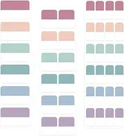 420 PCS Index Sticky Notes Tabs, Transparent Sticky Note, Book Tabs Multi-Size, Writable Page Makers, Annotation Supplies, Tape Flags for Annotating Books Reading Notebooks Planner Marking