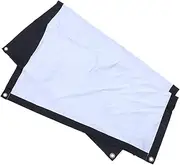 TEHAUX 1Set Folding Projector Screen Portable Light Projection Screen for Outdoor Movie Nights Easy to Install for Home Theater and Camping Use