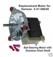 HARMAN PELLET STOVE EXHAUST- COMBUSTION BLOWER MOTOR [XP7613] - 3-21-08639